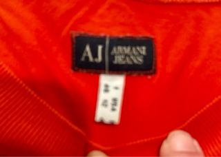 Camiseta Armani Jeans Roja