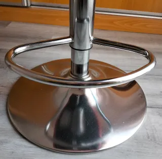 Taburete Cocina Rojo Tapizado