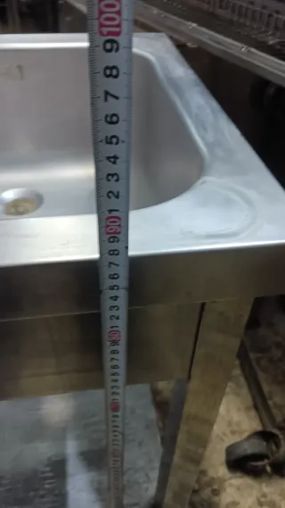 Fregadero Inox 1 Seno con Patas