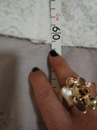 Camisa de encaje blanca