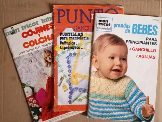 revistas. Pon precio. Ganchillo. No regalo