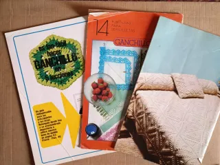 revistas. Pon precio. Ganchillo. No regalo