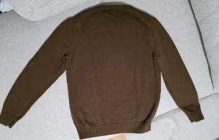 Polo Ralph Lauren Jersey Marrón Punto Fino