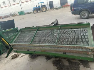 Barredora, criba y plataforma