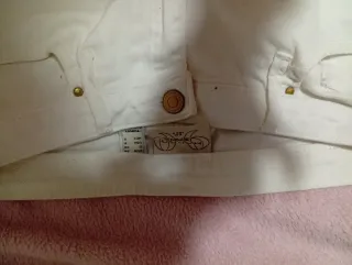 3 Pantalones Blancos Talla 38 Mango/Zara