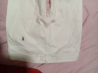 3 Pantalones Blancos Talla 38 Mango/Zara