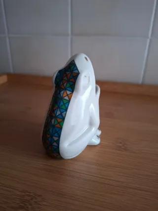 RANA PALILLERO VINTAGE PORCELANA