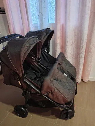 Carro gemelar Lorelli Twin Stroller Duo