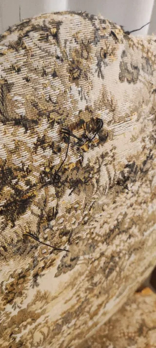 Juego de 4 Sillas Tapizadas Antiguas