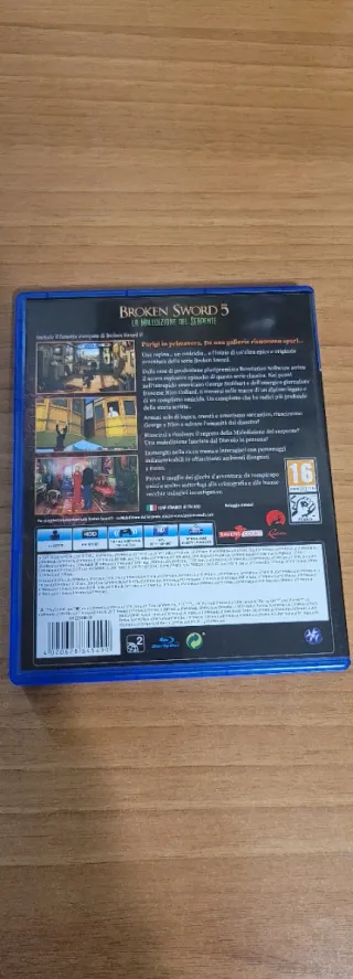Broken Sword 5 PS4 Versione Europa