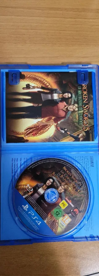 Broken Sword 5 PS4 Versione Europa