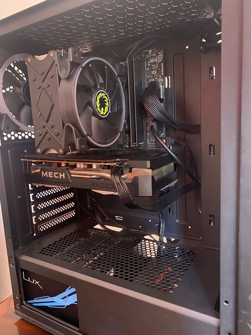PC Gamer Intel Core i5 + RX 6650 XT afbeelding 2
