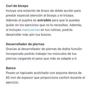 Multiestación Adidas Home Gym