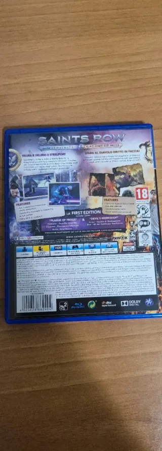 Saints Row IV Re-Elected First Edition PS4 Ver Eur