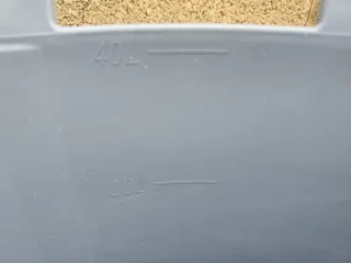 Conjunto de 2 cubos flexibles (gris y rosa)