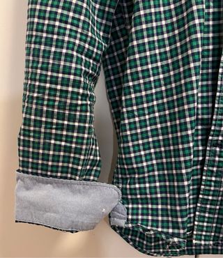 Camisa El Ganso cuadros verde Talla S