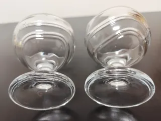 Lote de 4 Majestosas Taças de Sobremesa (Novas)