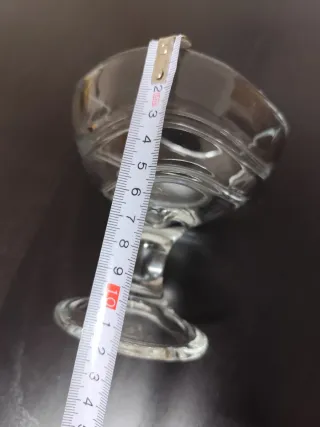 Lote de 4 Majestosas Taças de Sobremesa (Novas)