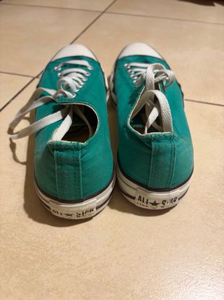Converse All Star verdes – Talla 9½ (EU 43)