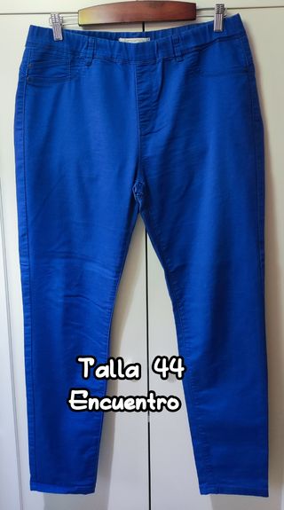 Pantalón pitillo elástico Encuentro Talla 44