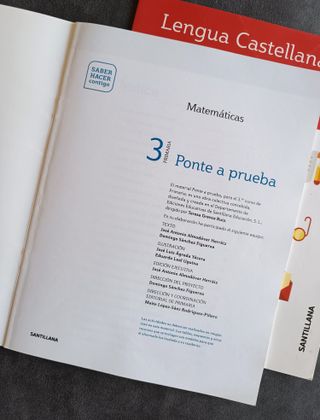 Libros texto: "Saber hacer"