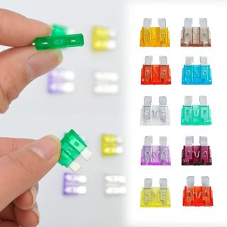 Kit 10 Fusibili Auto a Lama – Tutti gli Amperaggi