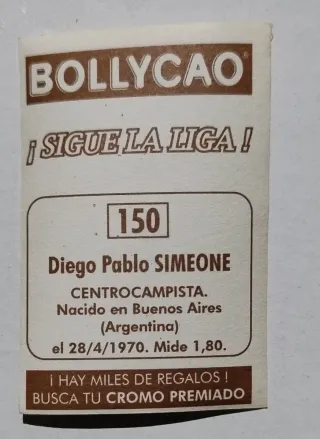 Cromos LFP liga 96-97