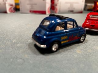 Lotto 6 modellini Fiat 500