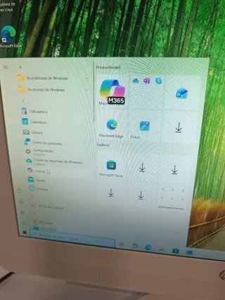 HP All in One Ordenador Blanco