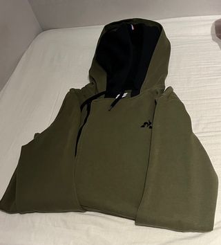 Chaqueta Le Coq Sportif Verde Militar