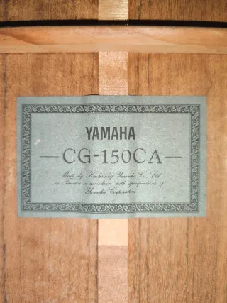 Guitarra Clásica Yamaha CG-150CA