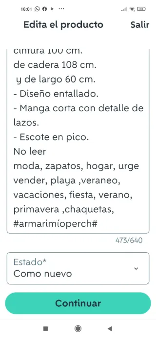 Blusa roja blanco turquesa d poliéster Inarrugable