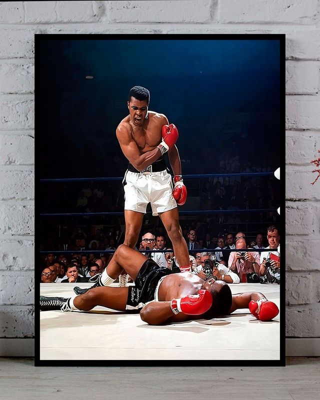 Cuadro Muhammad Ali Color