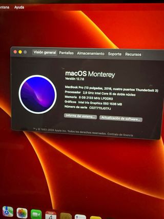 MacBook Pro Gris Espacial