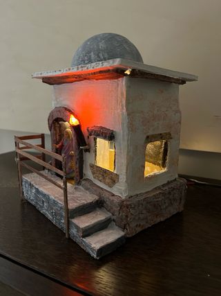 Casa Belén Hebrea Escala 8cm