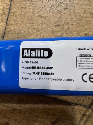 Bateria Li-ion 14.4V 6800mAh (INR18650-4S1P) – Nov