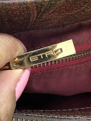 Borsa Etro Vintage Paisley Marrone Multicolore