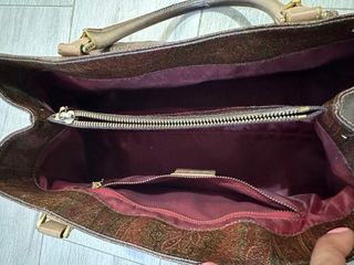 Borsa Etro Vintage Paisley Marrone Multicolore