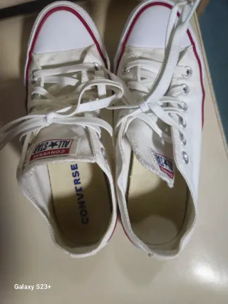 Converse All Star Blancas Talla 39