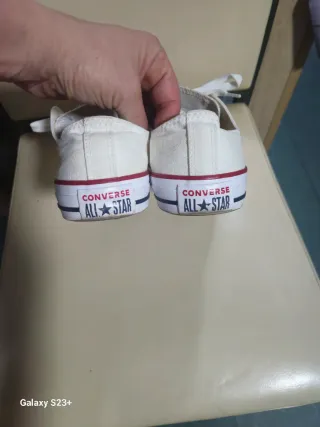 Converse All Star Blancas Talla 39