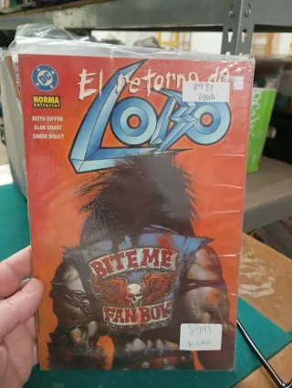 Lobo-lote 5 comics-zinco y norma