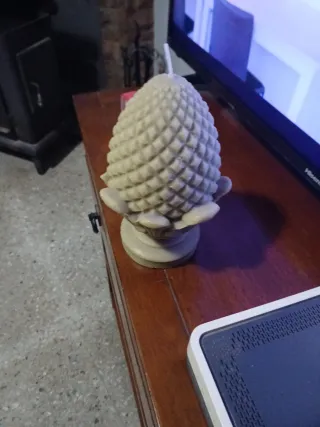 Vela con forma de piña