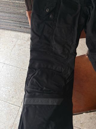 Pantalón Moto Alpinestars Gore-Tex Negro