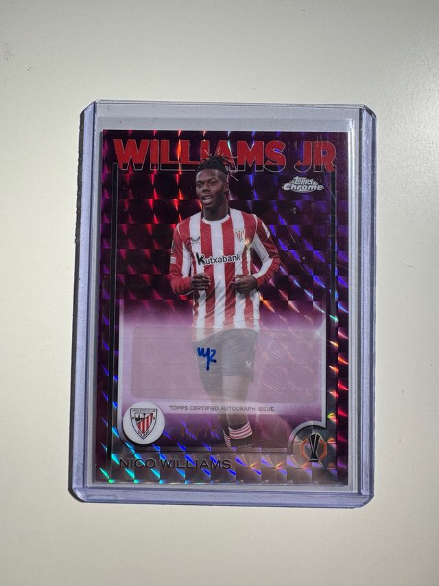 Nico Williams Jr. Auto /75 Geometric