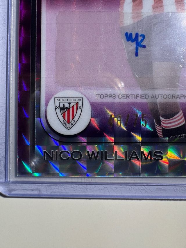Nico Williams Jr. Auto /75 Geometric