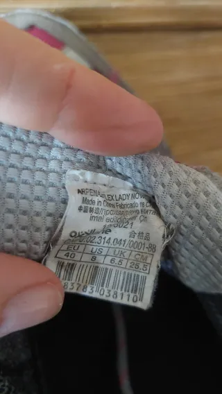 Zapatillas trekking senderismo grises y rosas