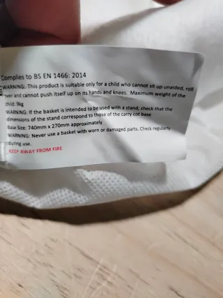 Clair de Lune Funda Protectora para cochecito bebé