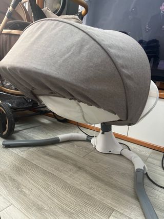 Hamaca para bebé gris
