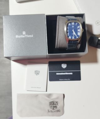 Reloj Seiko VH31 RollsTimi Acero y Cuero