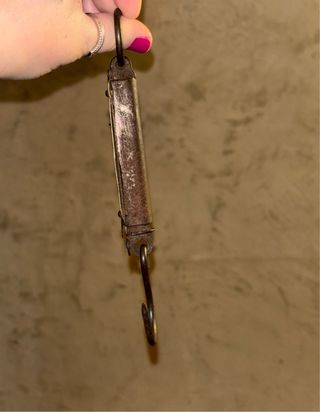 1 Bilancia Tascabile a Molla D’Epoca Marca”SALTER”